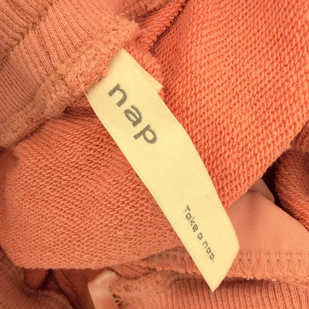 Nap Loungewear Pink Balloon Leg Joggers‎ High Rise Sweatpants Large Athleisure